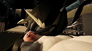 cute moth anal rides big furry cock creampie orgasm