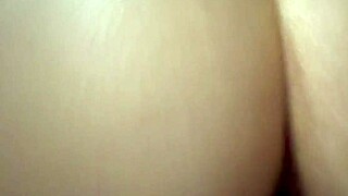 stepdaughter sneaks in for intense cowgirl doggy ride