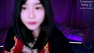 Big tits hmong girl creampied in ripped skirt