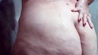 sexy latina bbw big ass pussy shower tease