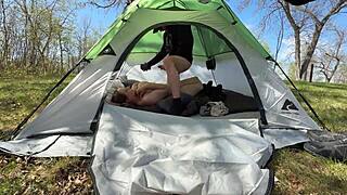 wife endures endless huge cock cumshots from stranger