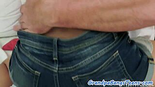 Bigtit Babe Dickrides Old Man In Intense Cowgirl