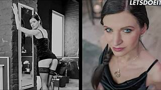 arian joy moans from italian huge cock gaping her asshole limit