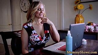 Busty mature milf queening on lesbian teen beauty