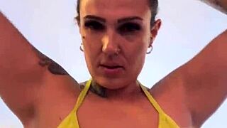 Copacabana gym wet pussy bikini scandal