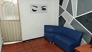 Sexy virgin with pink pussy takes big cock deep in raw Spanish homemade pounding