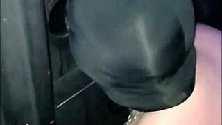 french mature whore slave, suck my cock through the glory hole now