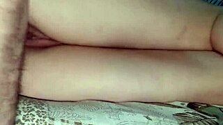 brazilian redhead clit creampied after ass lick and pussy fuck