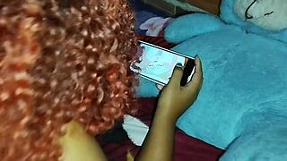 brazilian girlfriend's tight ass begs for bedtime doggystyle pounding