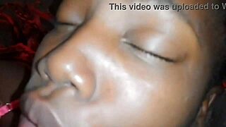 Stepbrother creampies shaved stepsister pussy rough and sloppy