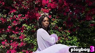 Ana Foxxx black babe pool masturbation ecstasy