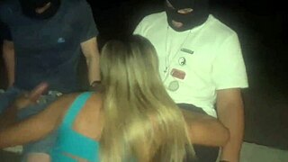 esposa malhando na rua faz sexo amador