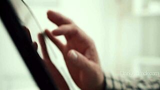 White guy spies on destiny mira's tempting bent over curves