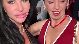 avn 2025 house party bts with djbritstar, johnnysins and more wild stars