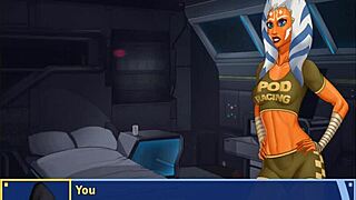 orange trainer gropes dancing tits ass boobs teasingly mmm