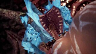 Succubus Frost Onoskelis craves monster sex in epic scenes!