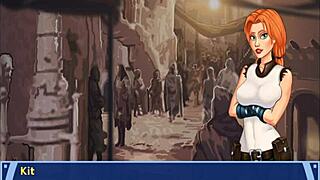 orange trainer gropes dancing tits ass boobs teasingly mmm