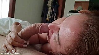 Homemade Latina BBW Couple's Wet Pussy Creampie Session