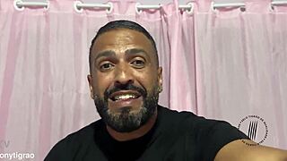 Curvy Brazilian whore's fat ass gaped double penetrated rough in Easter threesome cumfest