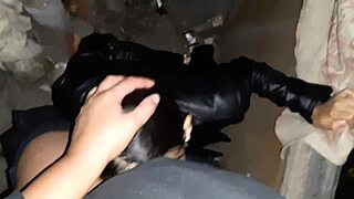 Stranger cigarette leads passionate pussy licking