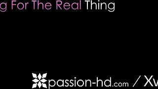 Thick dick squeezes tight dripping pussy