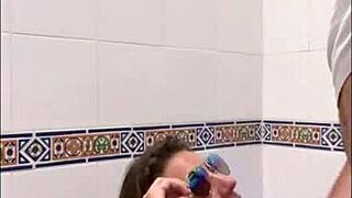 Public toilet quickie hush now