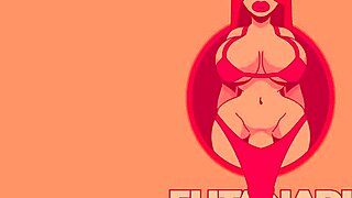 futanari stepmom's huge cock gets sucked with massive facial