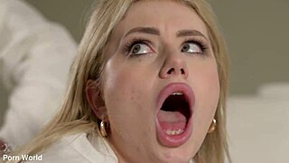 submissive nurse georgia koneva punished with bdsm dp threesome in clinic