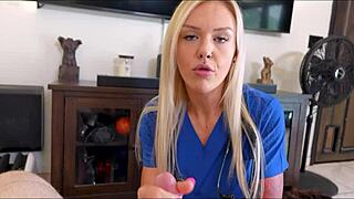 florida nurse deliah: patient, let me ride your cock now!