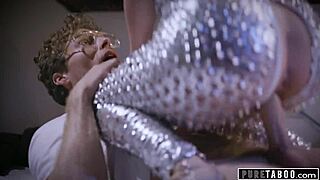 Yo, what if this conspiracy theorist milf rides a sexy alien's big cock?