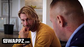 stepdads breed skinny blondes in drunk orgy