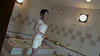 busty japanese hottie spills erotic secrets in casual reveal