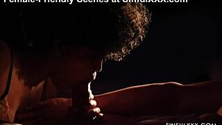 first sight interracial fuck with juicy ebony tight pussy deepthroat big black cock!