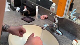 wife endures endless huge cock cumshots from stranger