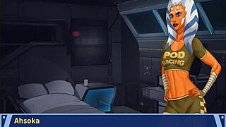 orange trainer gropes dancing tits ass boobs teasingly mmm