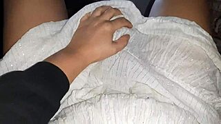 shy girlfriend licks my pussy so well in homemade lesbian fun