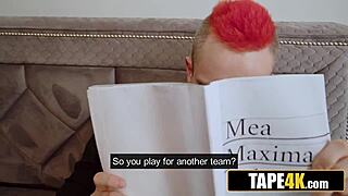 two hot russian babes rimjob licking my ass double team playful