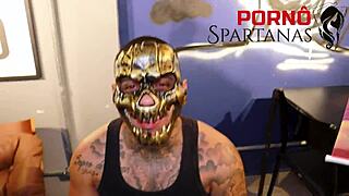 GABILY RIDES SPARTANO'S BIG BLACK COCK LEAVING CUCK HUSBAND