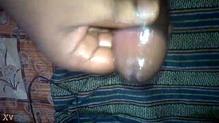 oily indian cock erupts massive cumshot
