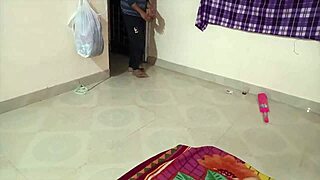 Lonely Indian Housewife Fingers Gaping Pussy Desperately on Sofa