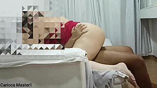 hot neighbor pretends innocent big cock ride