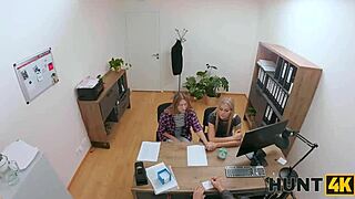 two hot russian lesbians interview turns into stranger sex adventure