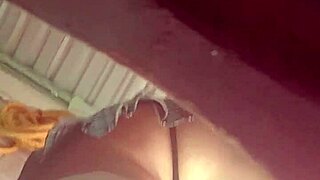 damn, that latina's upskirt flashes her tight skirt in tennis class