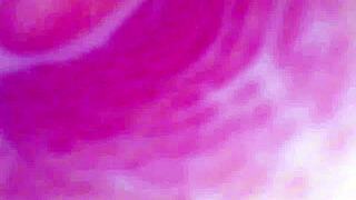 camera deep inside wet pussy catches intense orgasm