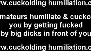 wife seeks big cock since hubby's useless in cuckold femdom