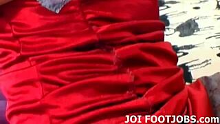 get on knees lick my heels toes clean pov fetish