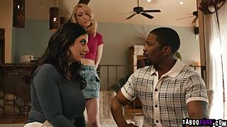 sarah arabic and lily labeau seduce sarah's husband isiah maxwell for wild threesome