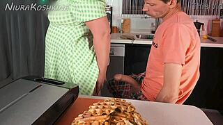 hey stepmom caught you alone kitchen wanna ride my cock now