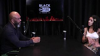 Bibi Hourani's Tattooed Tits Tease Leads to Ass Fingering Boquete