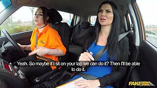 ex-prisoner babe's massive tits devoured in lesbian fingering with jasmine jae